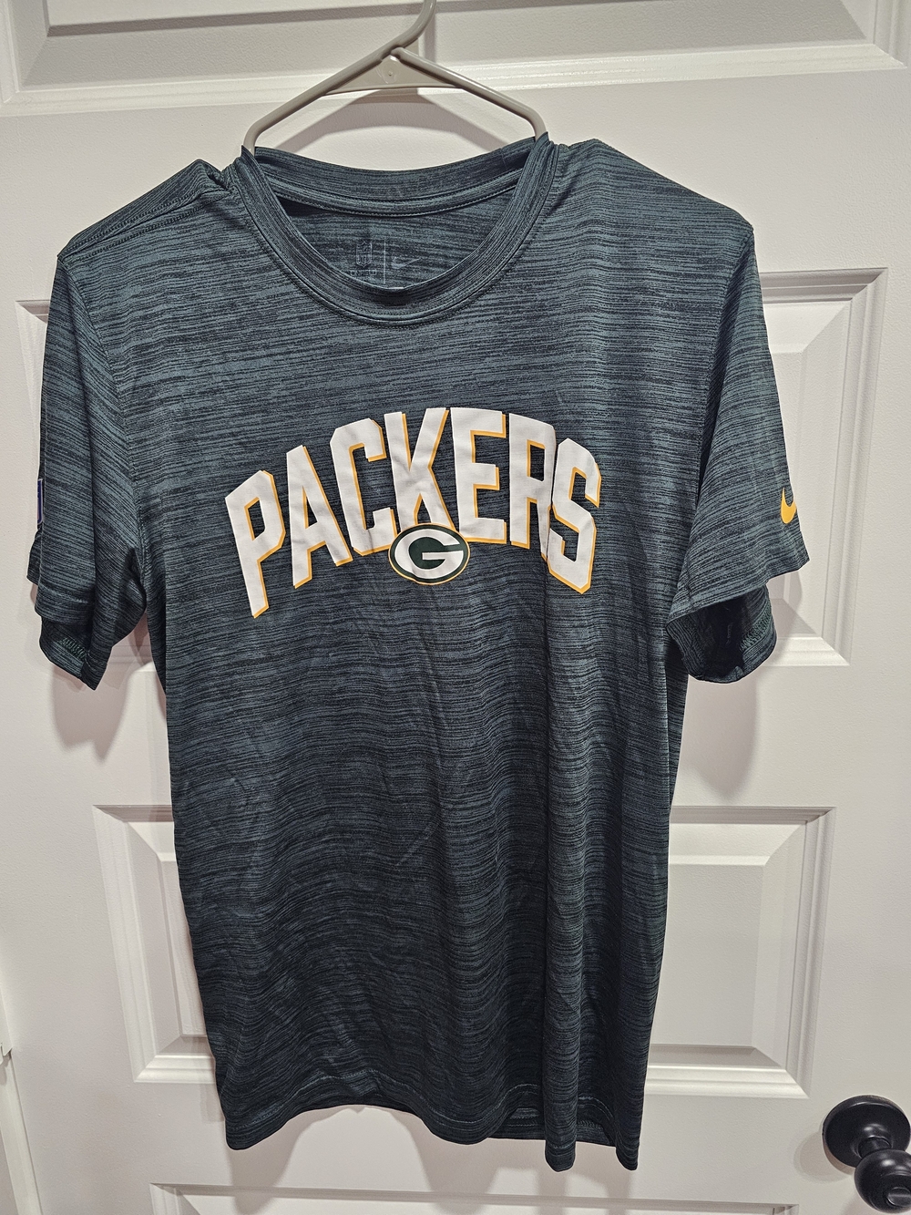 Nike Men's Heathered Dark Green, Green Bay Packers Tee